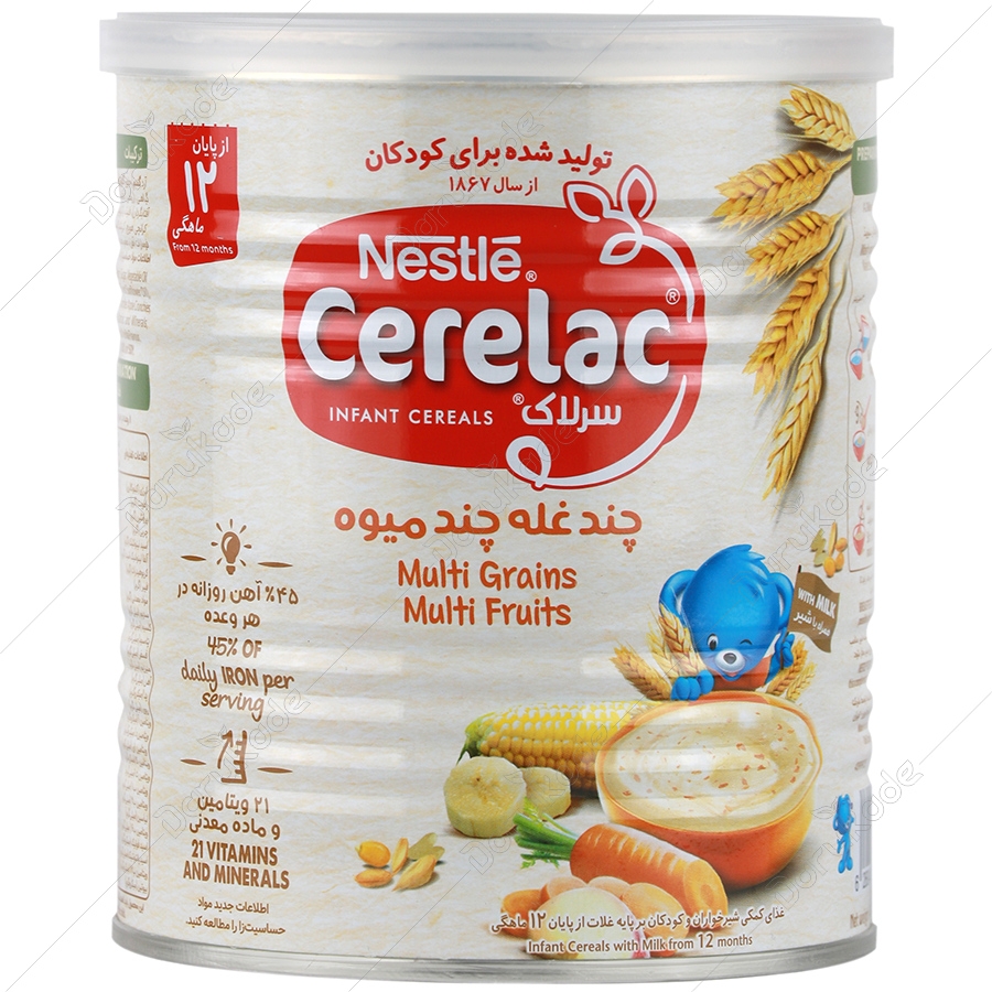 سرلاک چند غله چند میوه