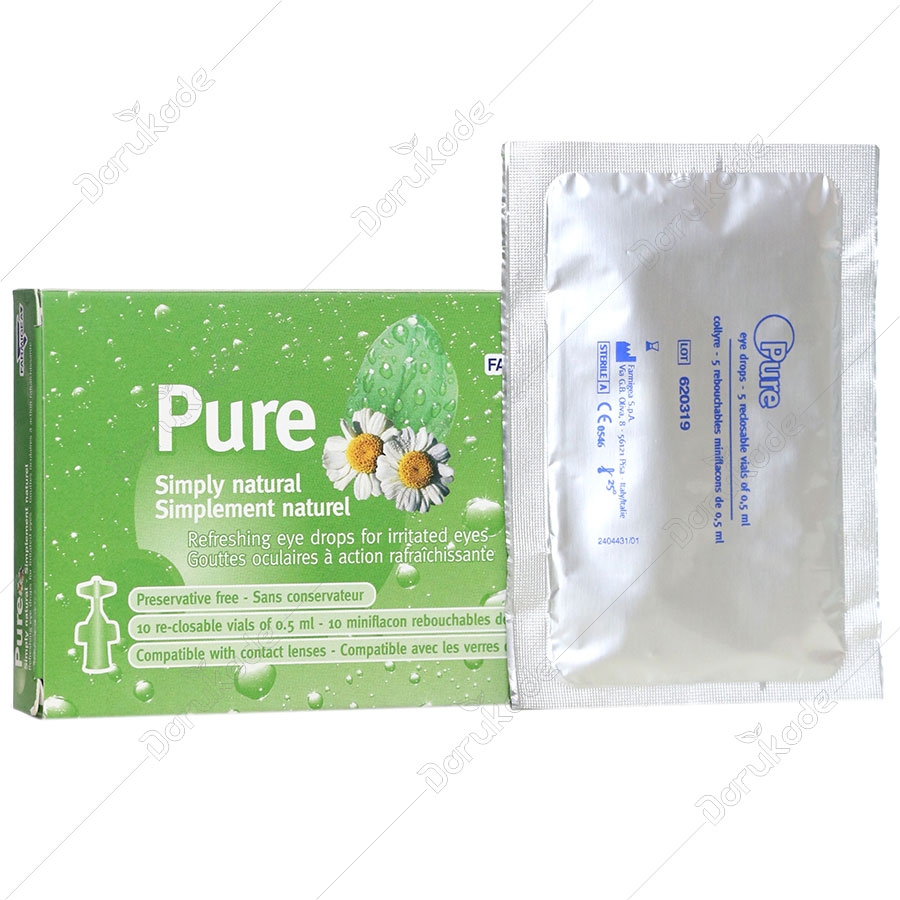 قطره گیاهی چشم پیور