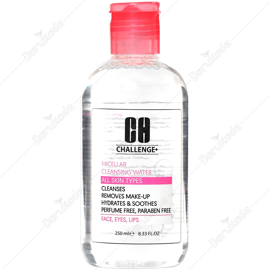 پاک کننده میسلار واتر مناسب انواع پوست چلنج