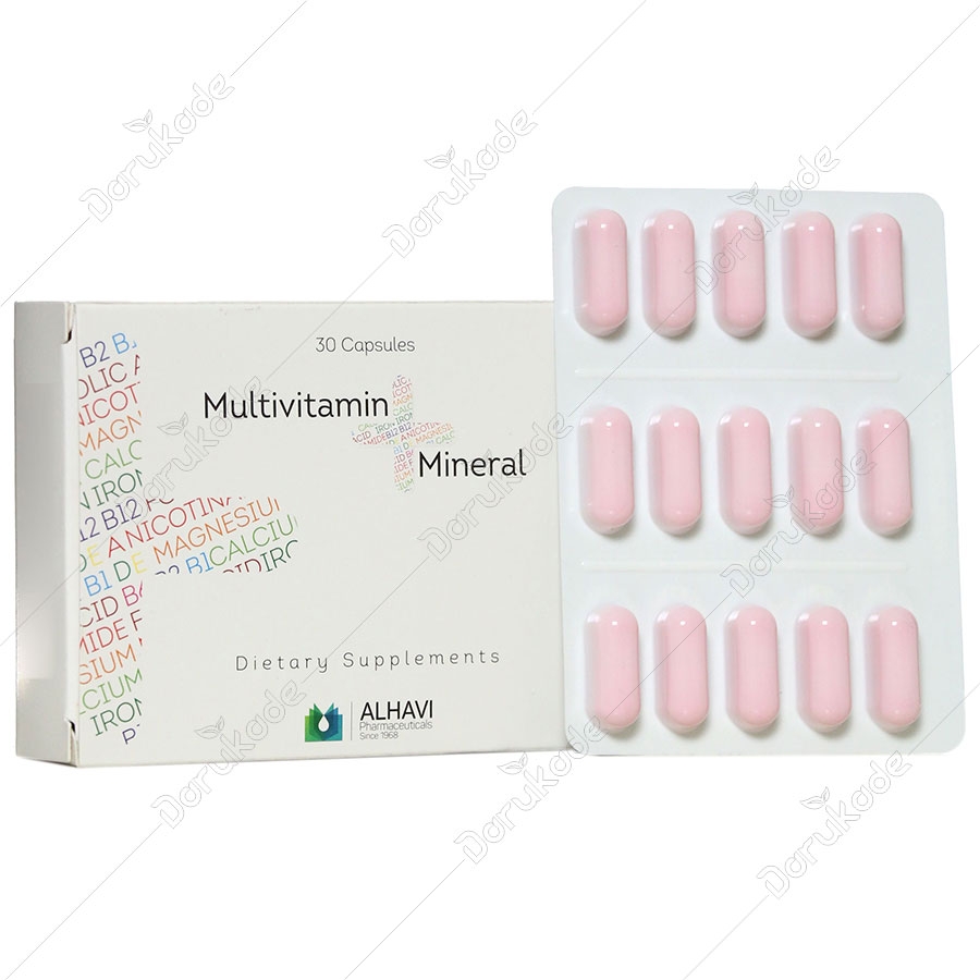 مولتی ویتامین پلاس مینرال 30 عددی