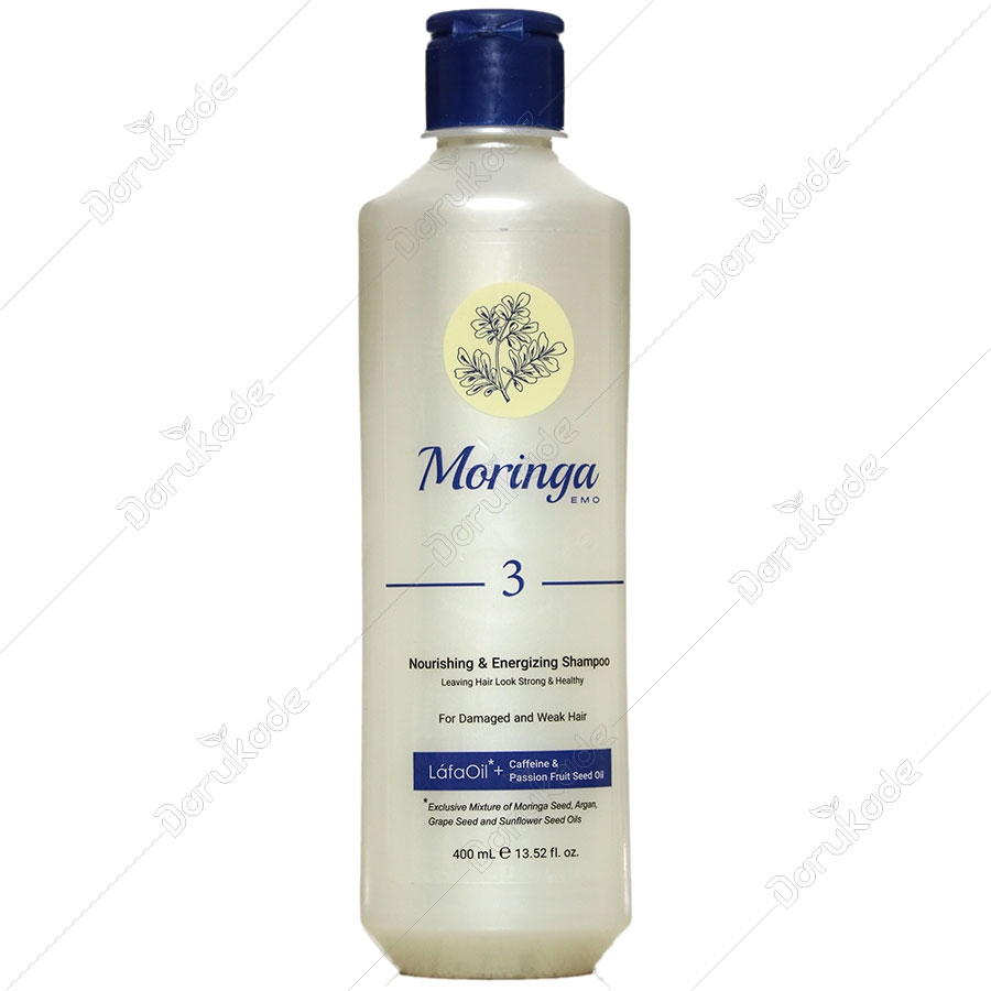 شامپو مغذی و انرژی بخش موی آسیب دیده 3