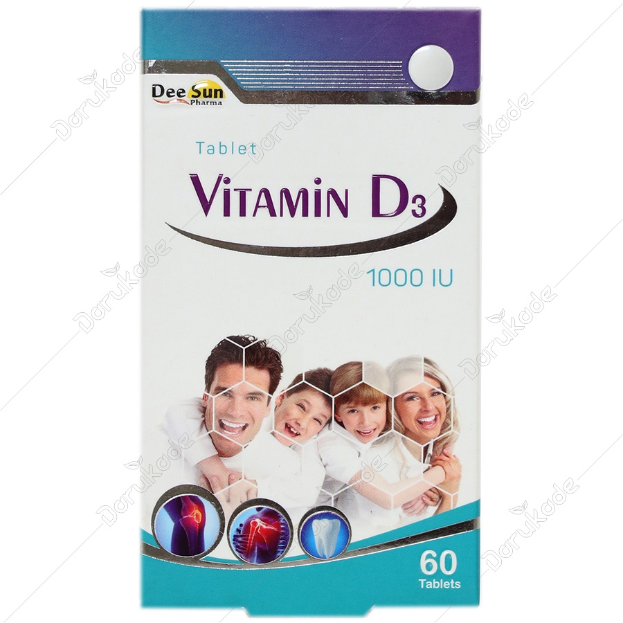 ویتامین د3 1000 واحد دیسان