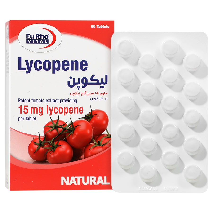 لیکوپن 15 میلی گرم 60 عددی