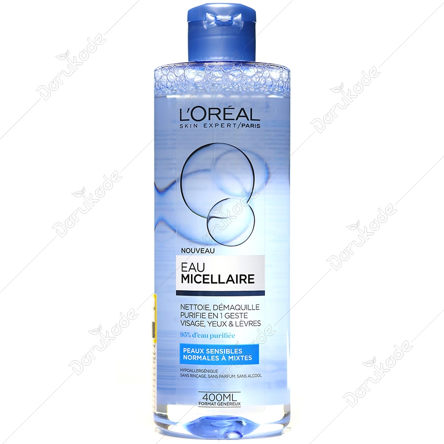 محلول پاک کننده میسلار مناسب پوست نرمال تا مختلط