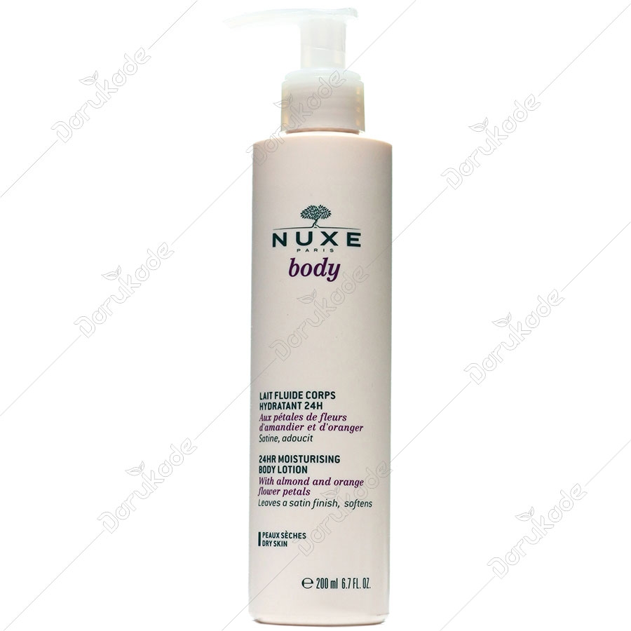 لوسیون مرطوب کننده 24 ساعته بدن 200 میلی لیتری