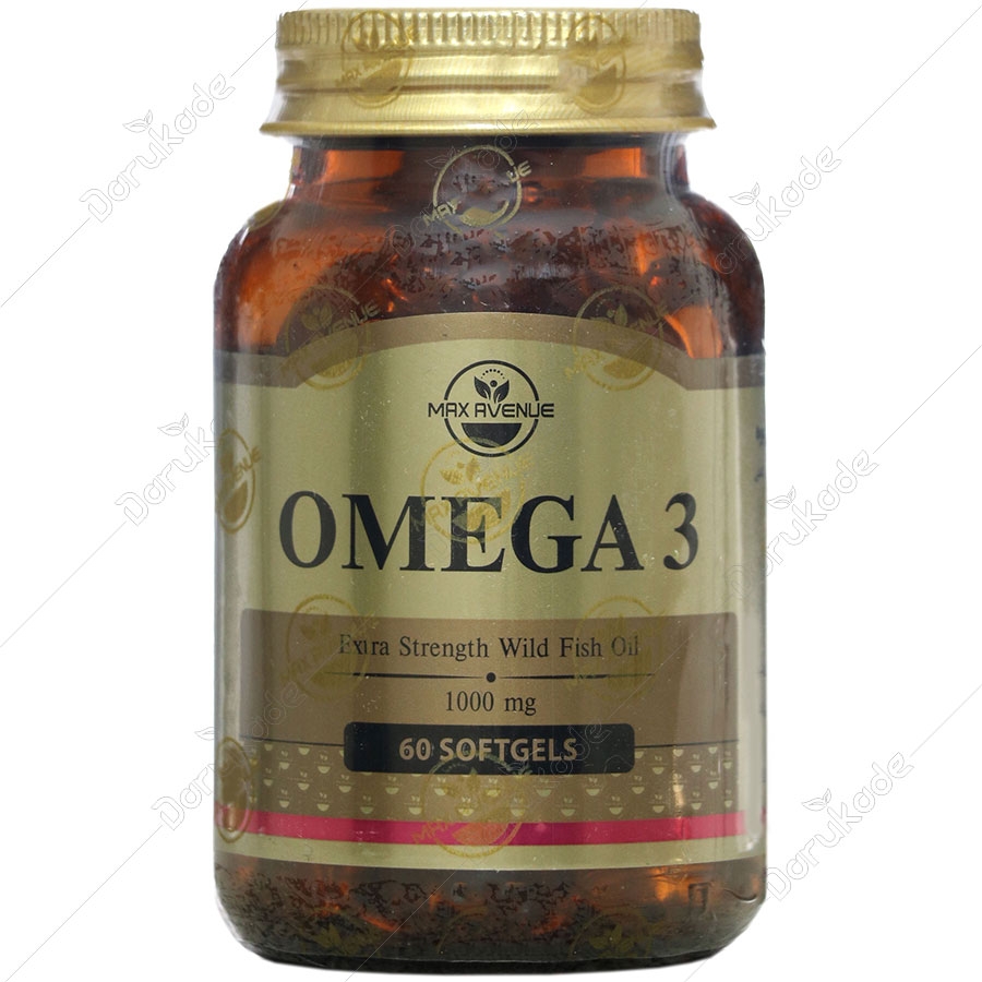 امگا 3 مکس اونیو 60 عددی