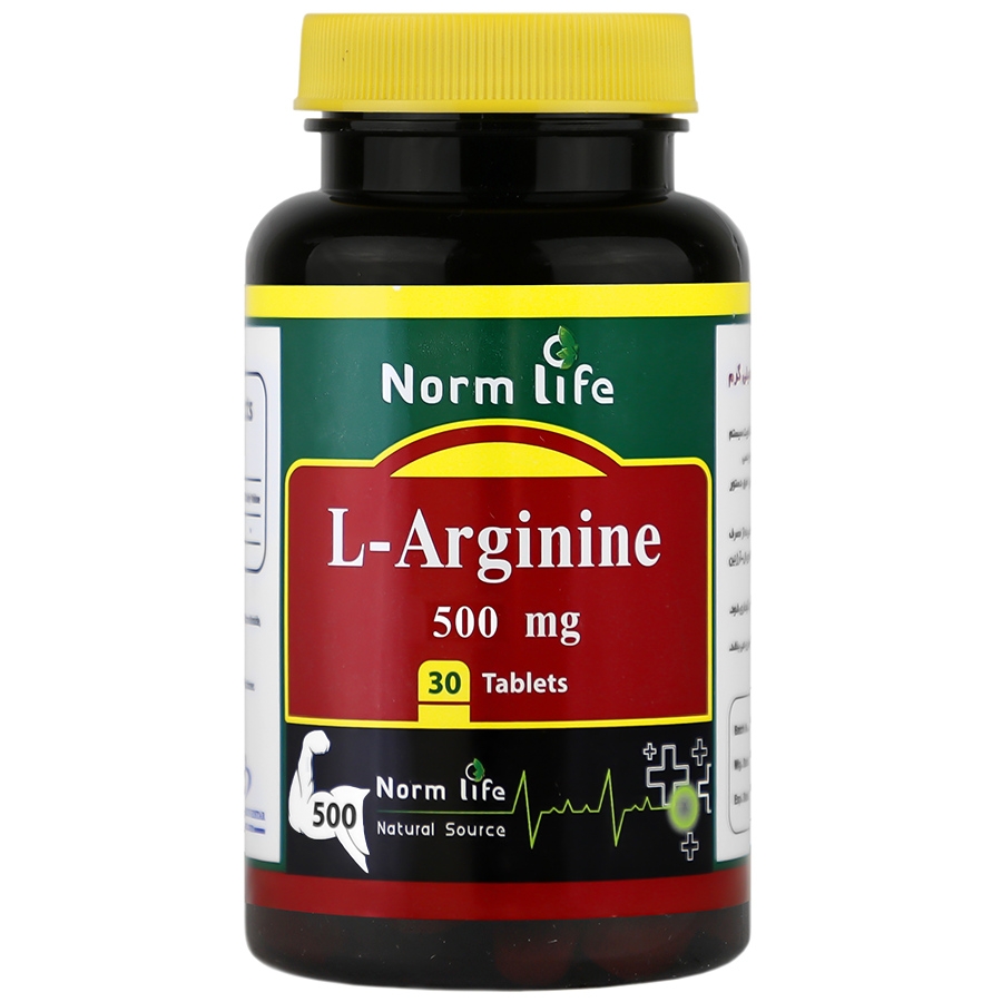 ال آرژنین 500 میلی گرم نورم لایف 30 عدد