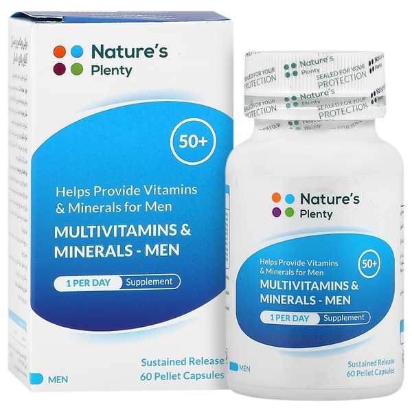 مولتی ویتامین و مینرال آقایان بالای 50 سال