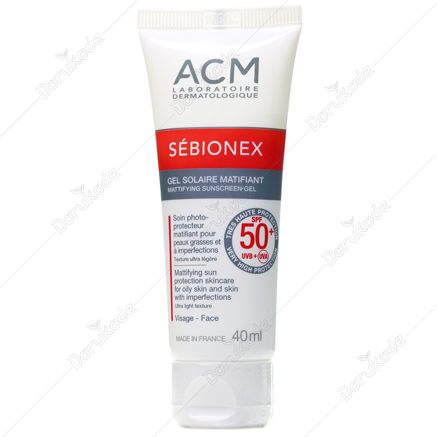 ژل ضد آفتاب سبیونکس SPF50