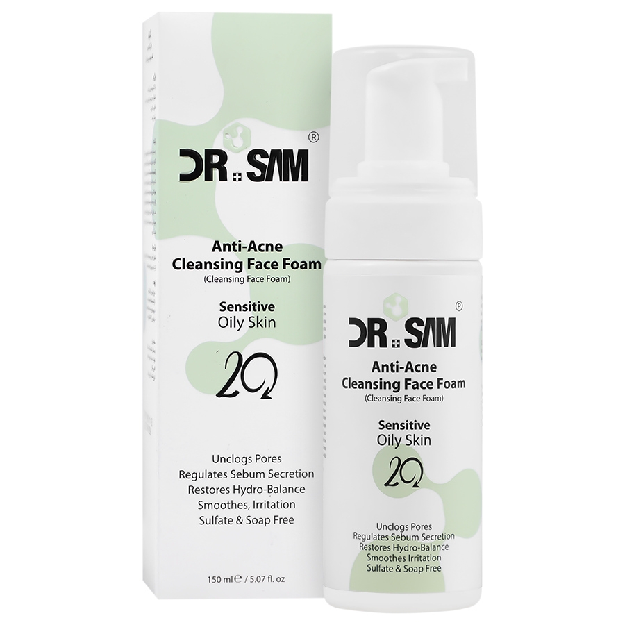 فوم پاک کننده صورت پوست چرب و حساس