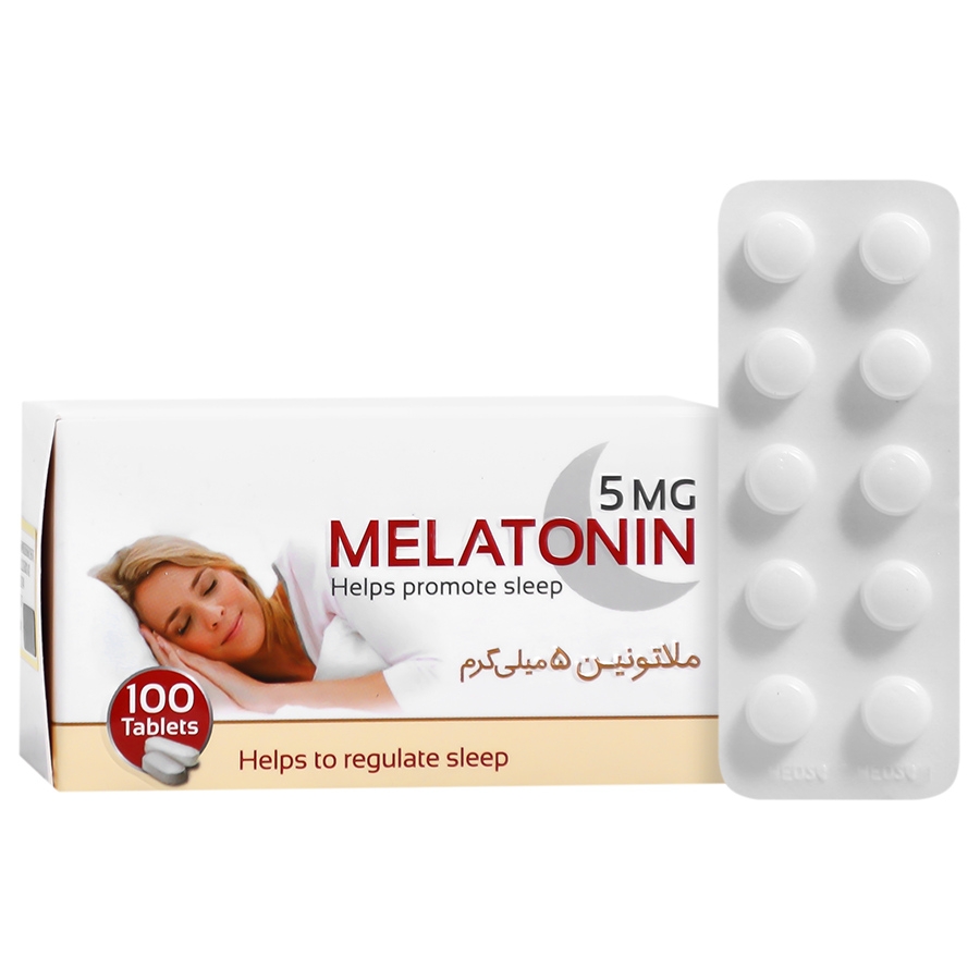 ملاتونین 5 میلی گرم 100 عدد