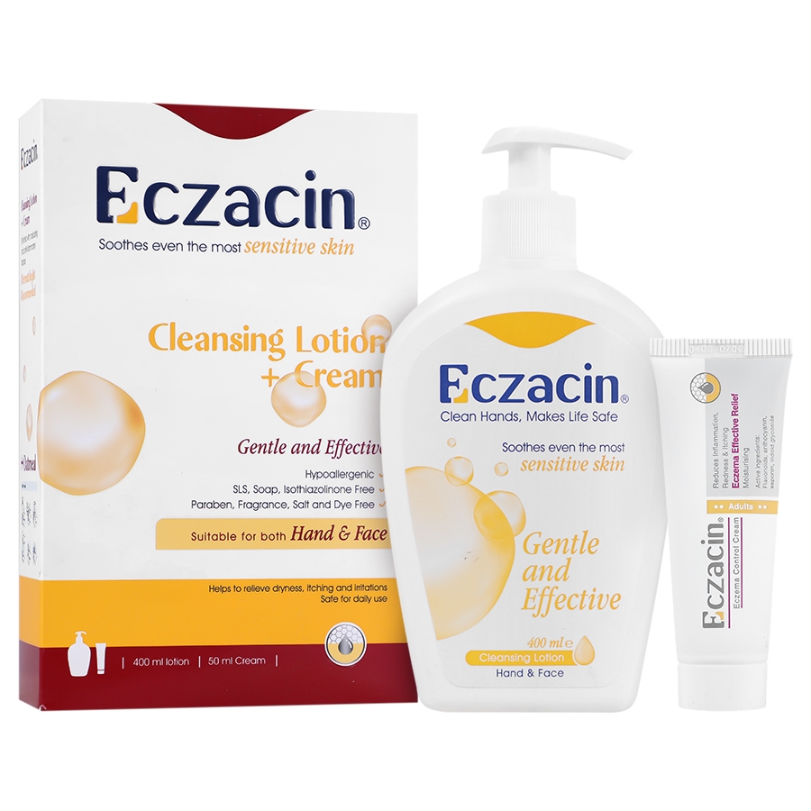 لوسیون شوینده و کرم اگزاسین