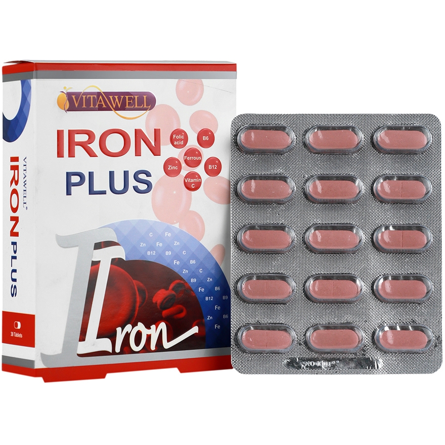 آیرون پلاس ویتاول 30 عددی