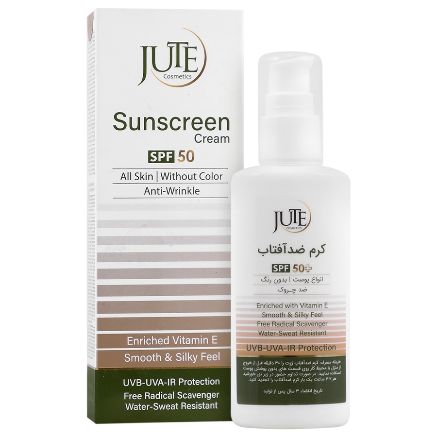 کرم ضد آفتاب ژوت 100 میلی لیتر SPF50
