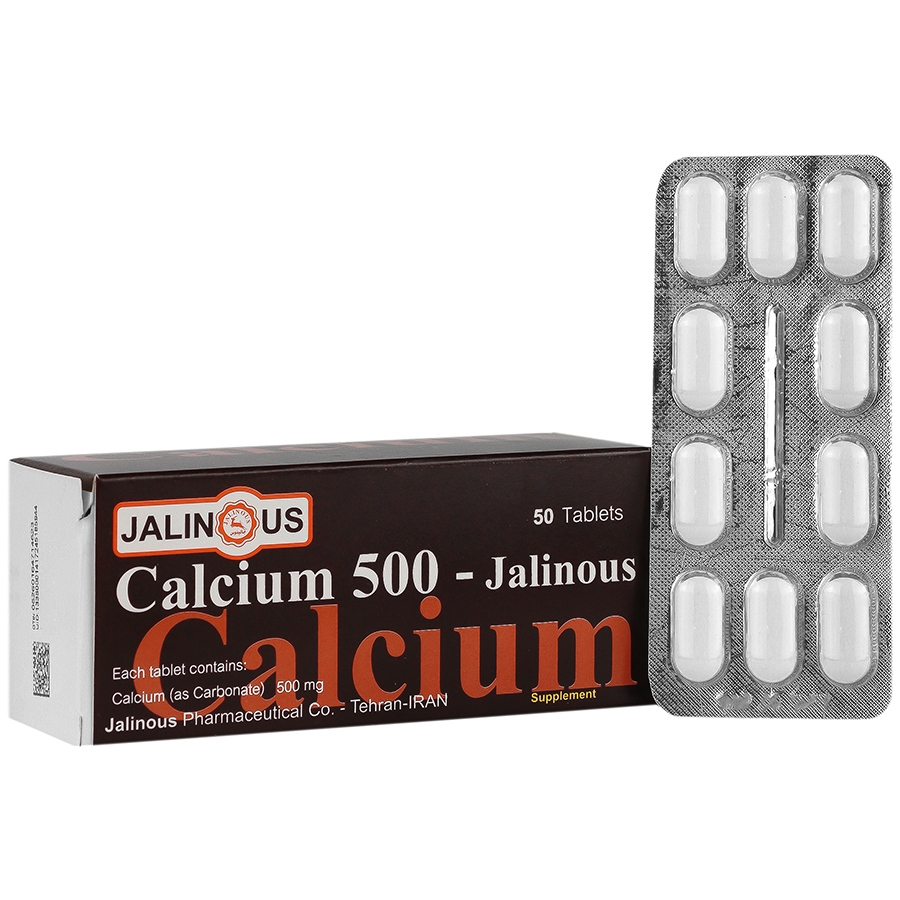 کلسیم جالینوس 500 میلی گرم