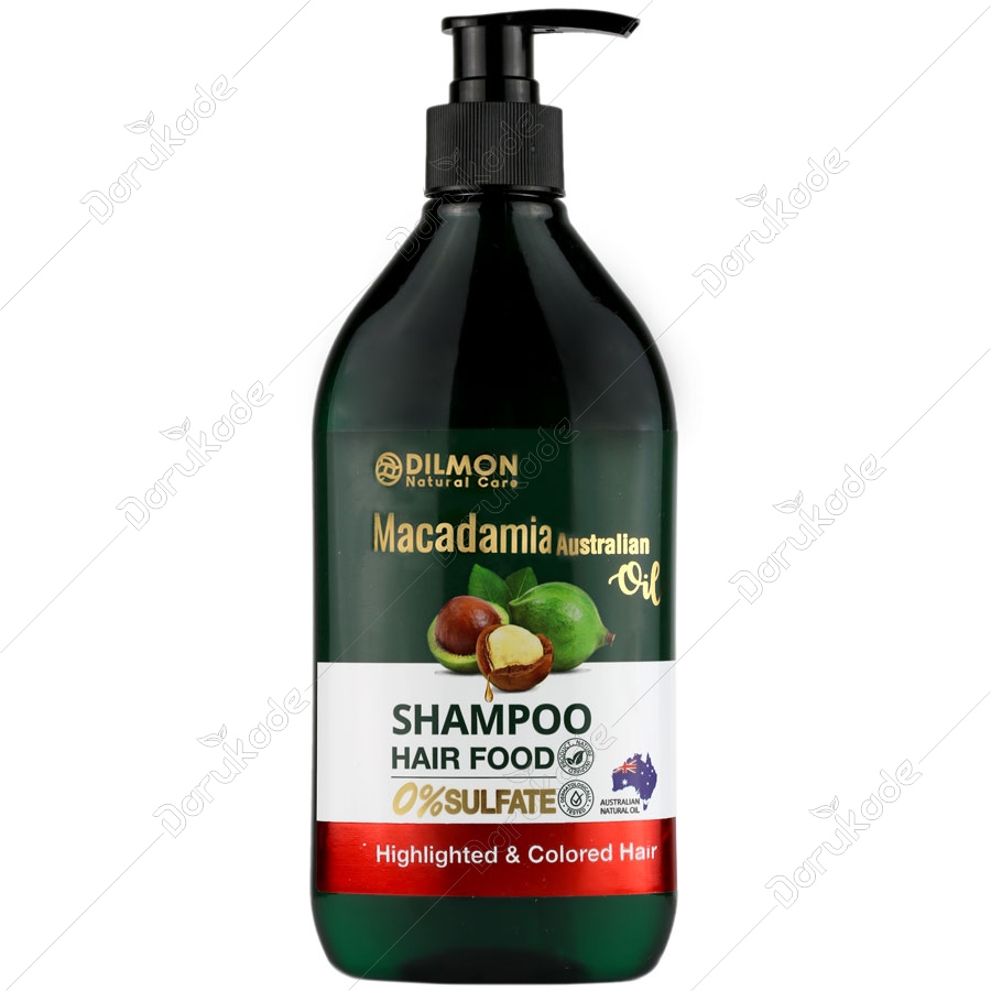 شامپو ماکادمیا موی رنگ و هایلایت شده