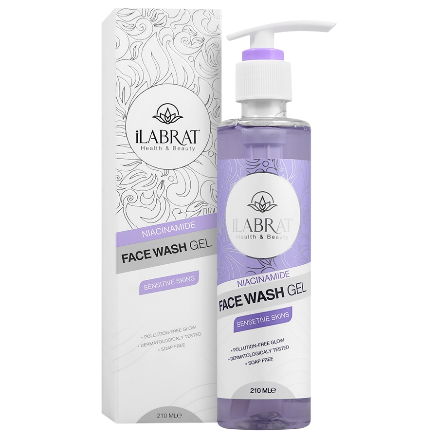 ژل شستشوی نیاسینامید پوست حساس