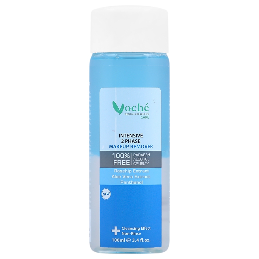 محلول پاک کننده آرایش دو فاز وچه