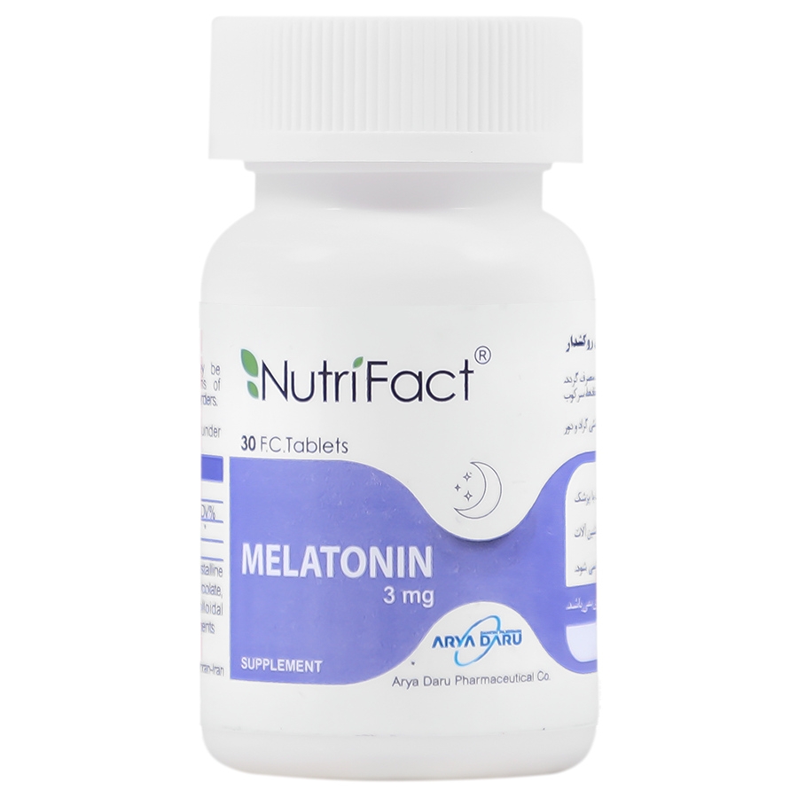 ملاتونین آریا دارو 3 میلی گرم