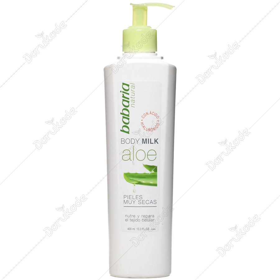 شیر بدن آلوورا پمپی