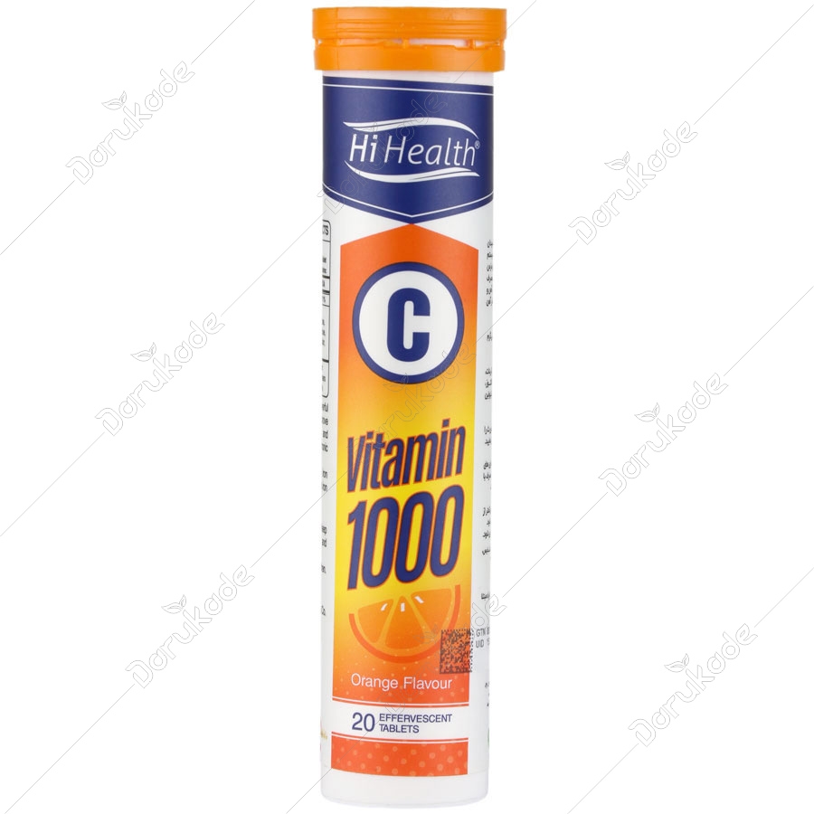 ویتامین سی های هلث 1000 میلی گرم