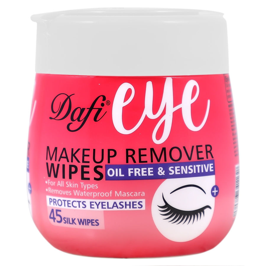 دستمال مرطوب پاک کننده آرایش دور چشم دافی