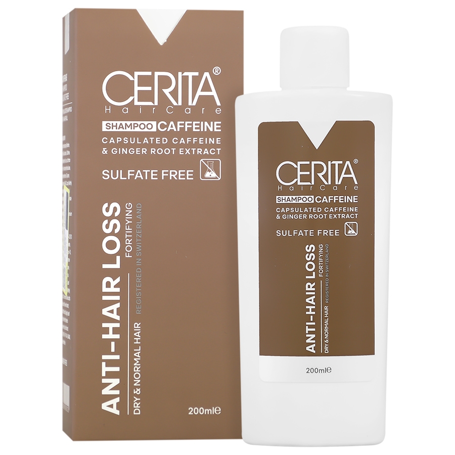 شامپو کافئین بدون سولفات