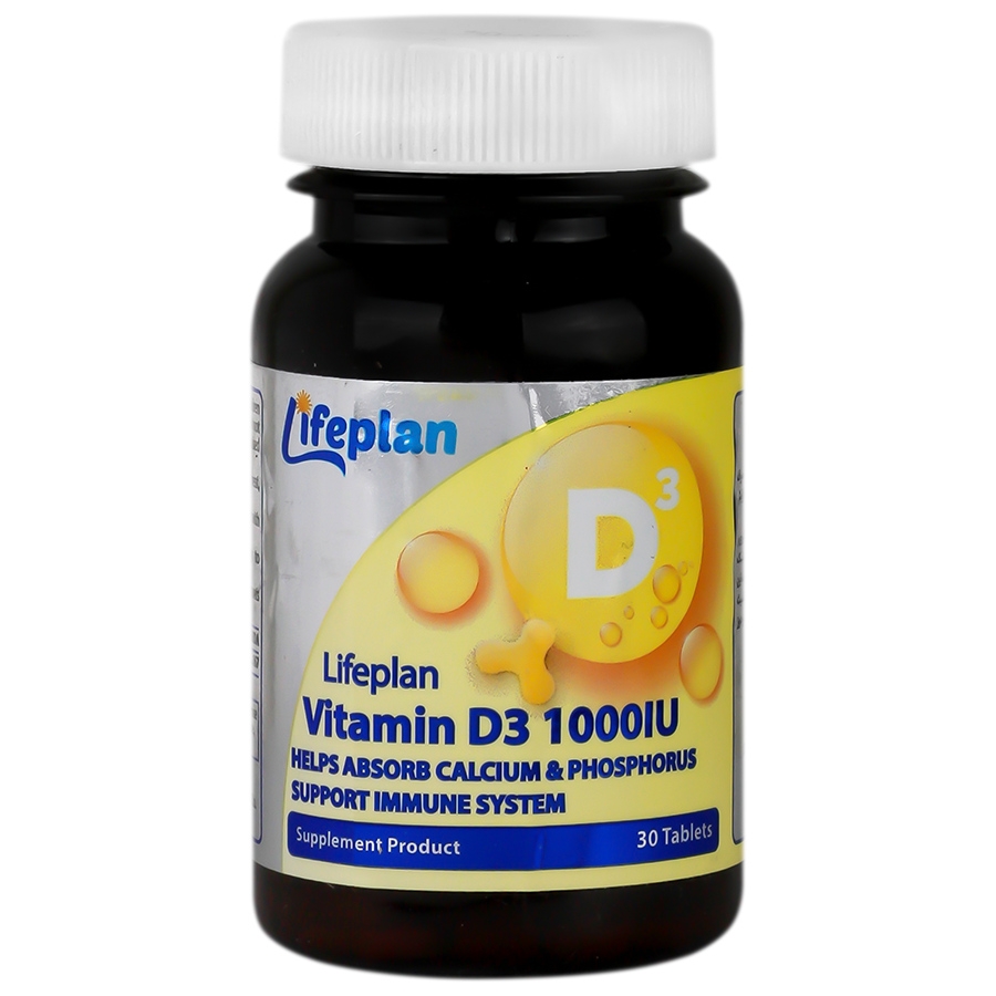 ویتامین د3 لایف پلن 1000 واحد