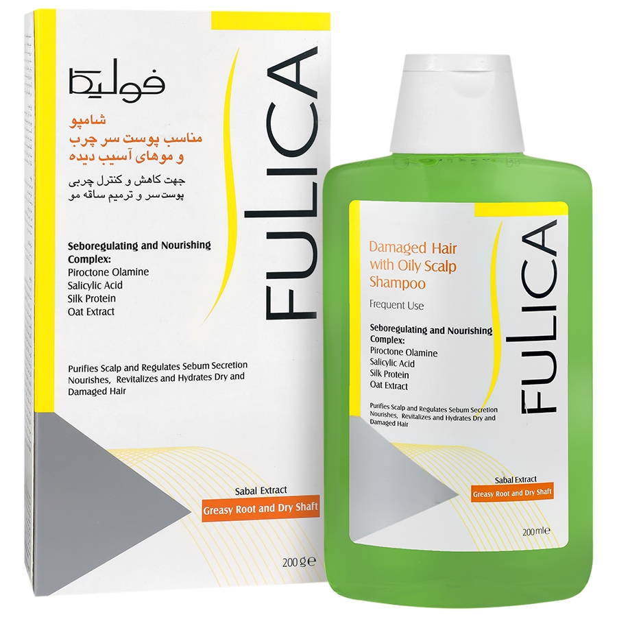 شامپو پوست سر چرب و موهای آسیب دیده