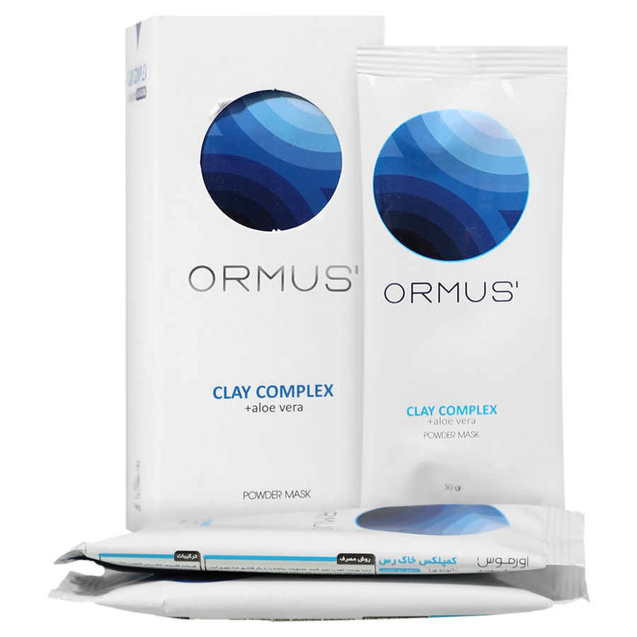 ماسک پودری کمپلکس خاک رس