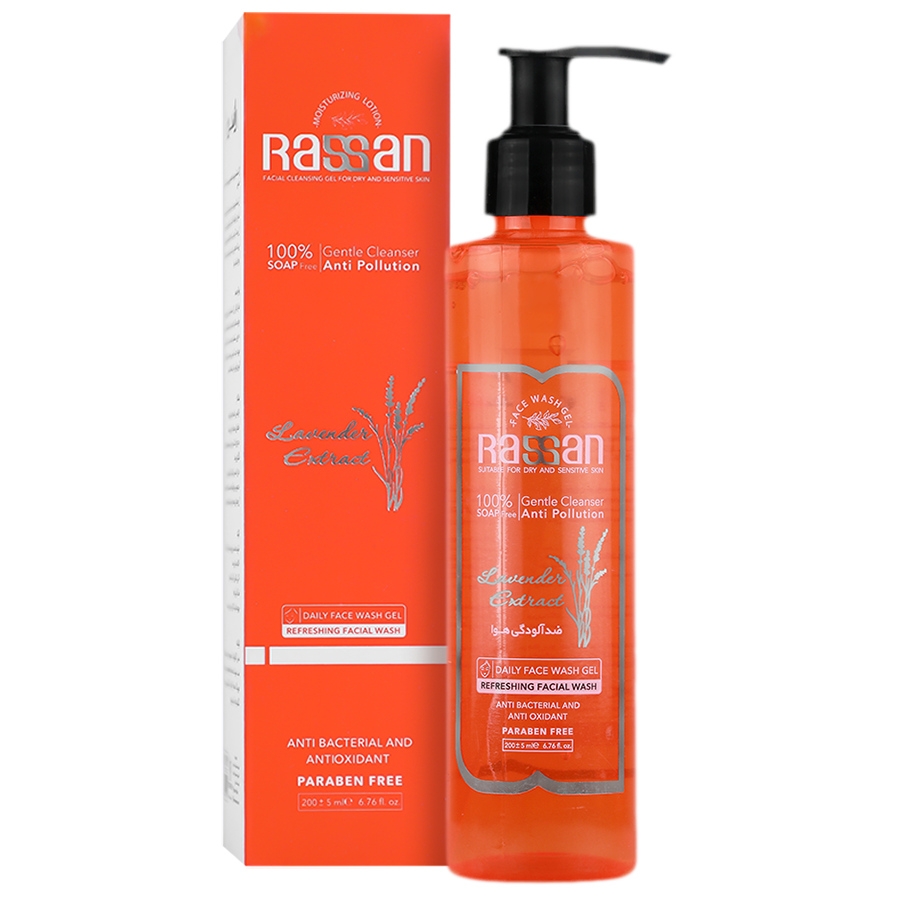 ژل شستشوی صورت روزانه پوست خشک