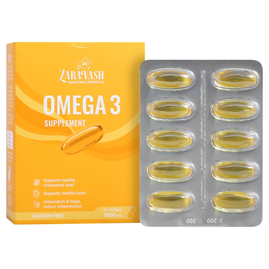 امگا 3 زراوش 30 عدد