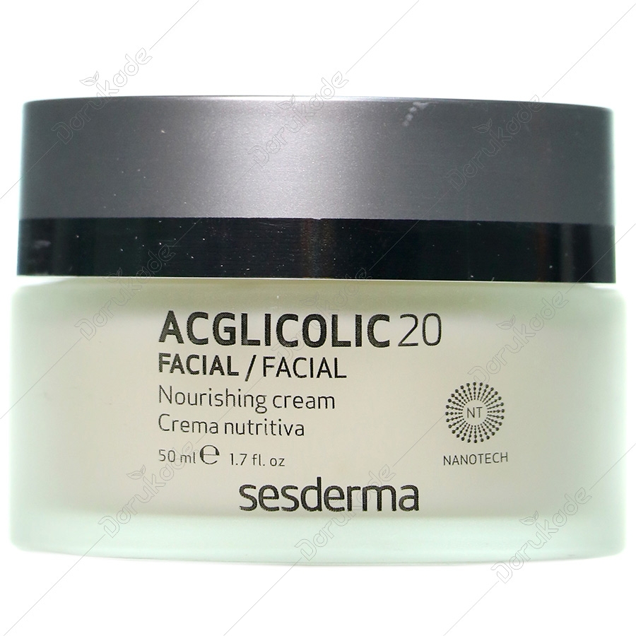 کرم مغذی ای سی گلیکولیک 20