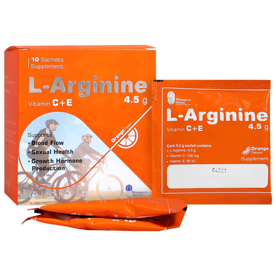 ال آرژنین پلاس ویتامین سی و ای