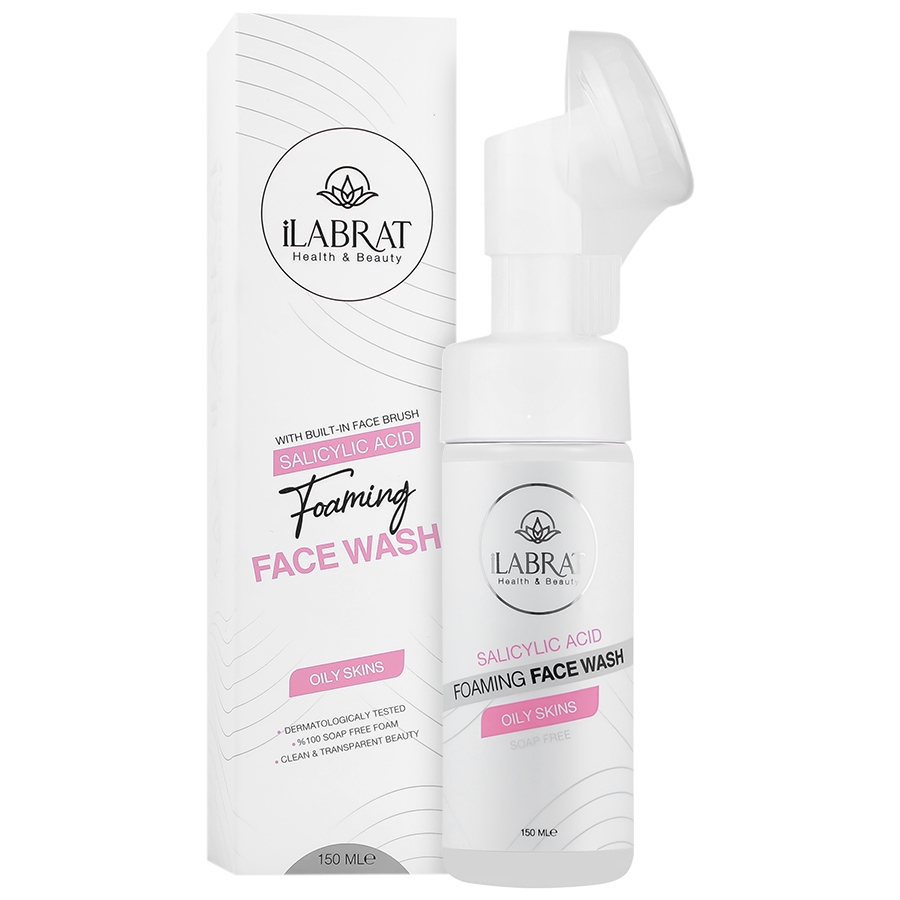 فوم شستشوی سالیسیلیک اسید پوست چرب