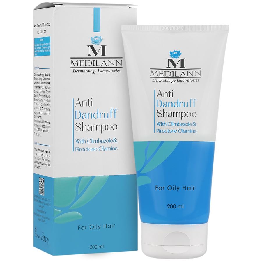 شامپو ضد شوره مدیلن موی چرب 