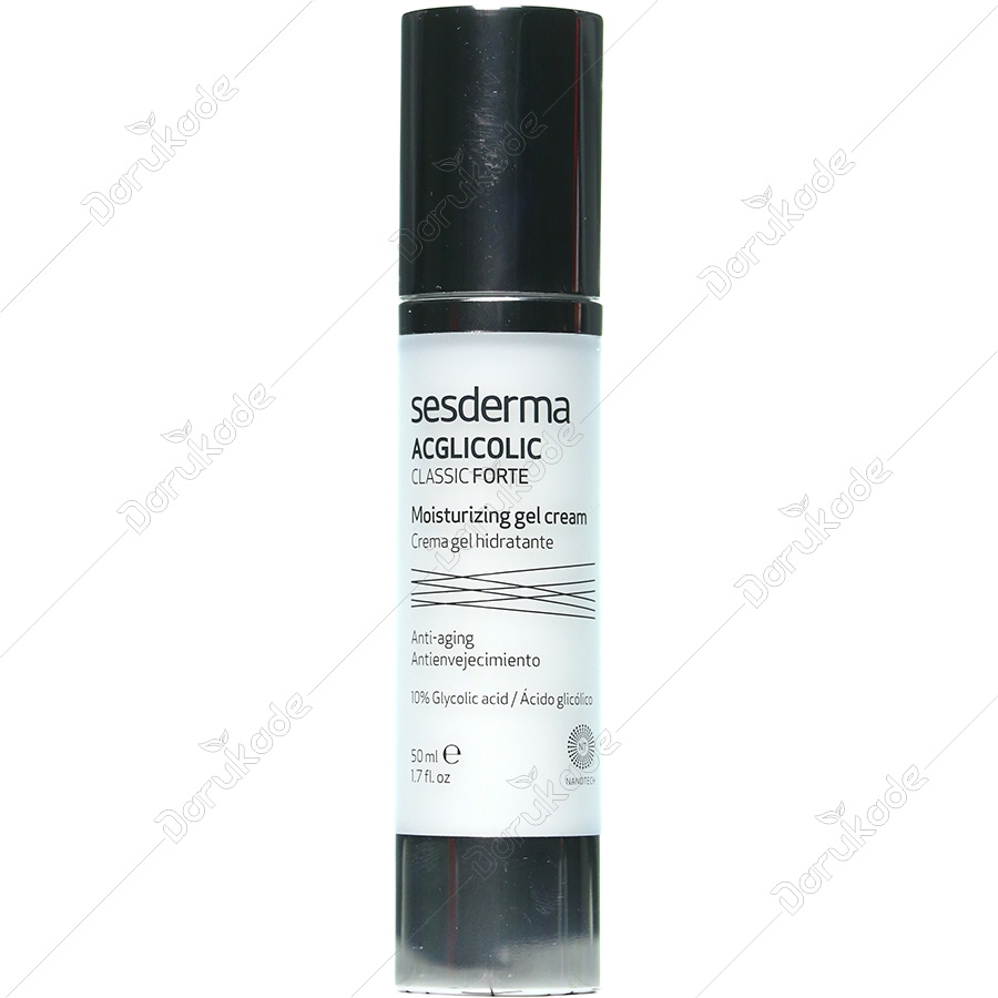 ژل کرم مرطوب کننده قوی ای سی گلیکولیک کلاسیک