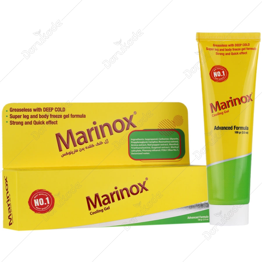 ژل خنک کننده بدن مارینوکس