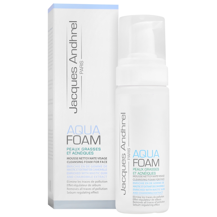 فوم شستشوی صورت پوست چرب آکوا فوم