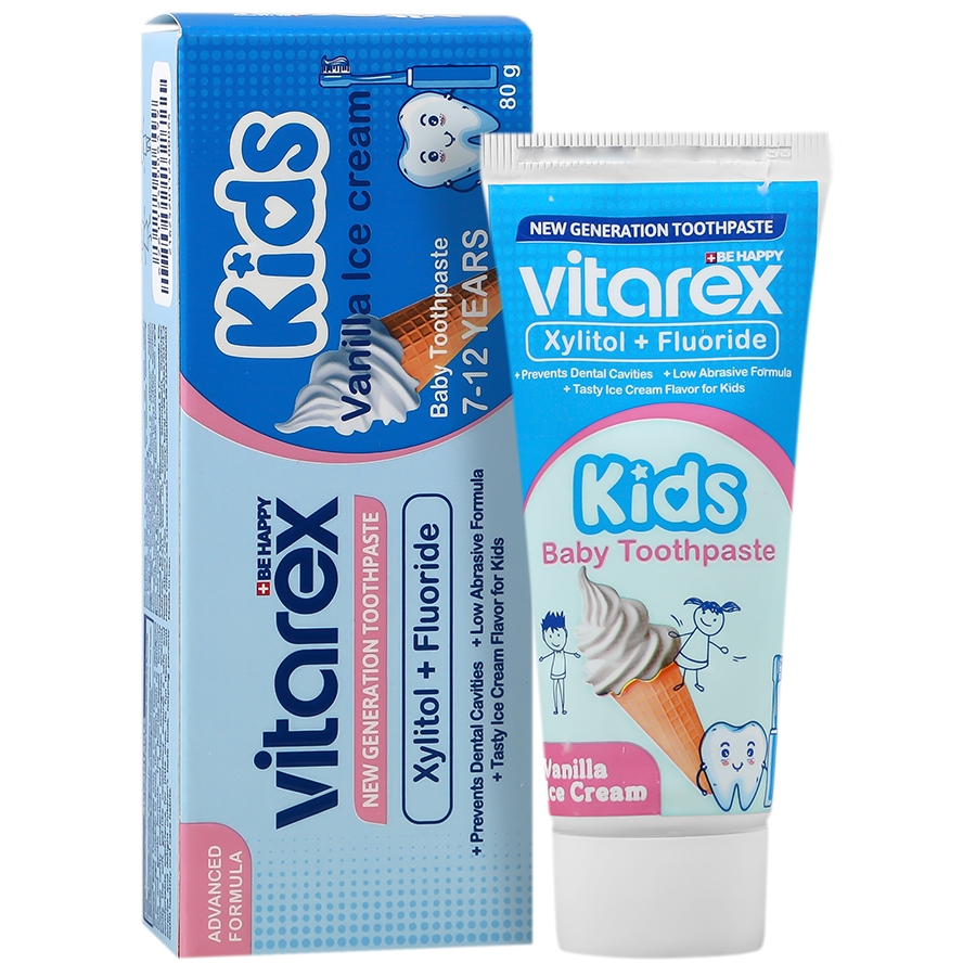 خمیر دندان کودک بستنی وانیلی