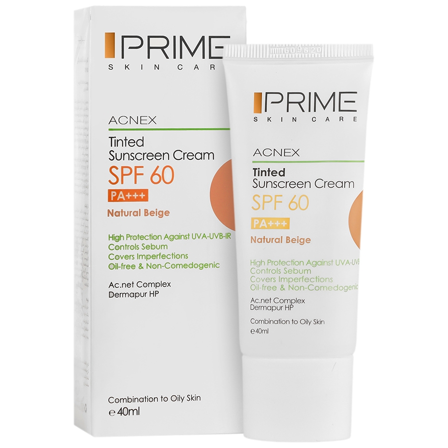 کرم ضد آفتاب رنگی SPF60