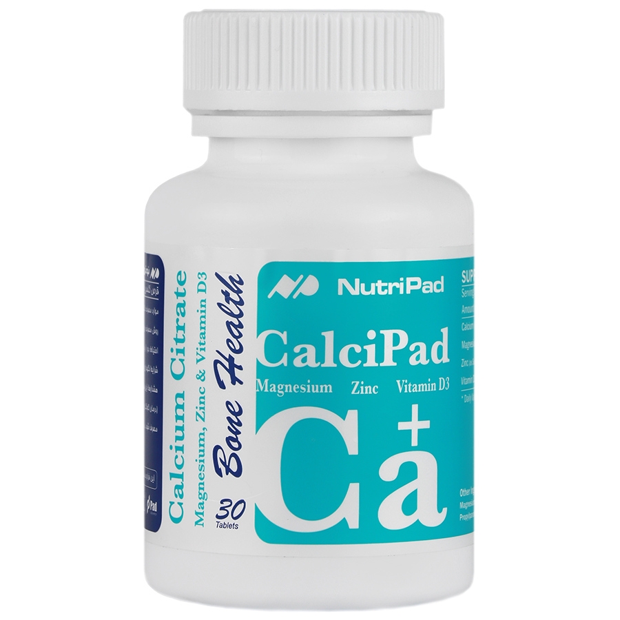 کلسی پاد کلسیم سیترات و منیزیم و زینک و ویتامین دی