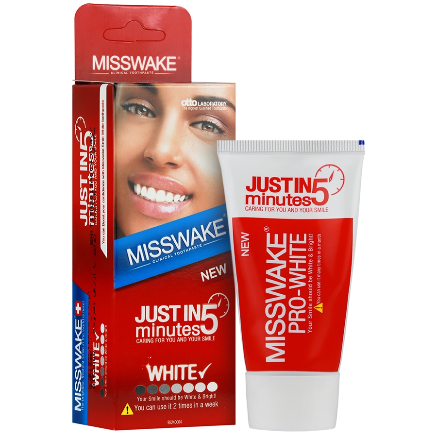 خمیر دندان سفید کننده 5 دقیقه ای