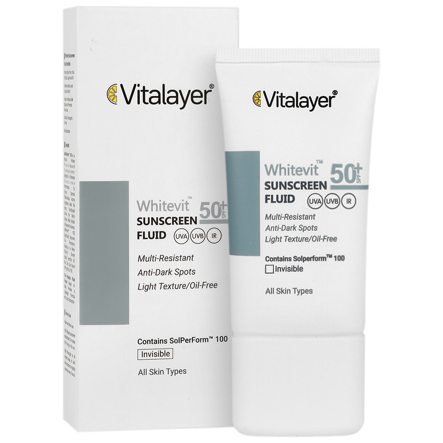 فلوئید ضد آفتاب ضد لک وایت ویت SPF50