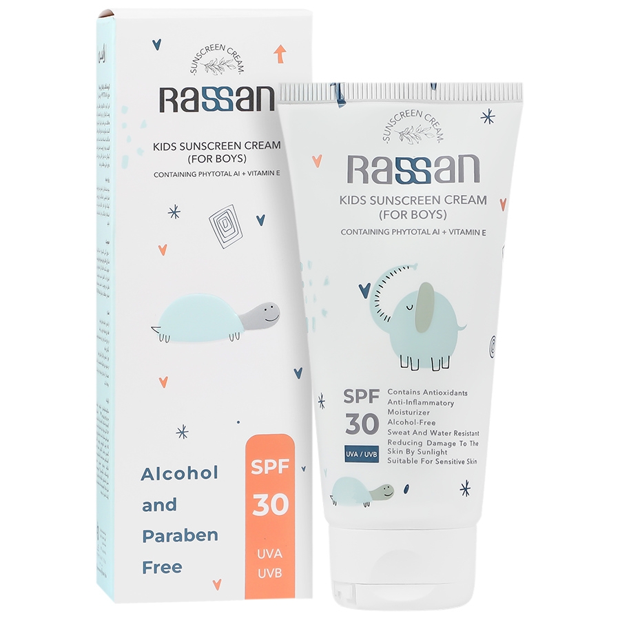 کرم ضد آفتاب کودکان پسرانه SPF30