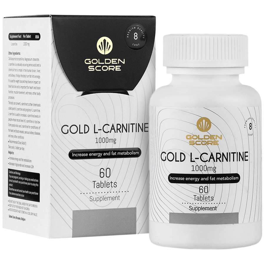 گلد ال کارنیتین1000 میلی گرم