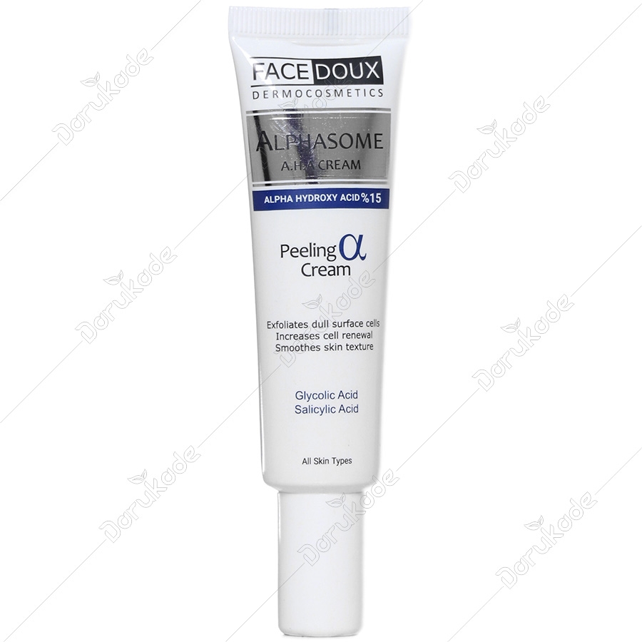 کرم لایه بردار 15 درصد آلفازوم