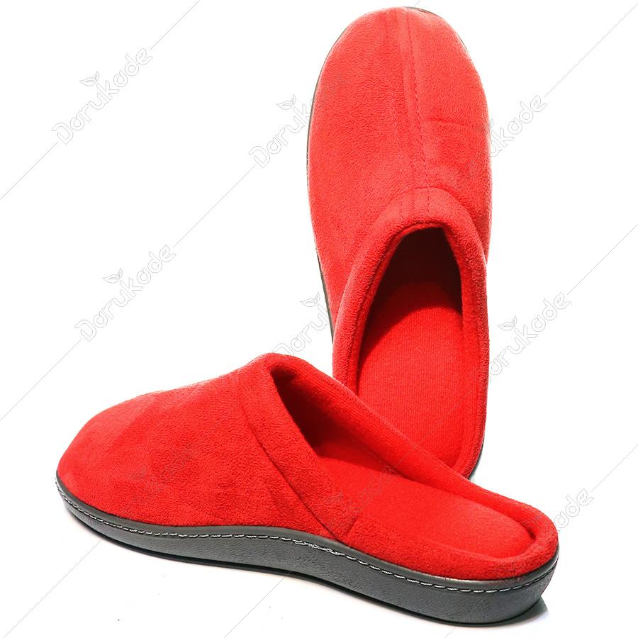 کفش راحتی قرمز مدل روفرشی سایز متوسط