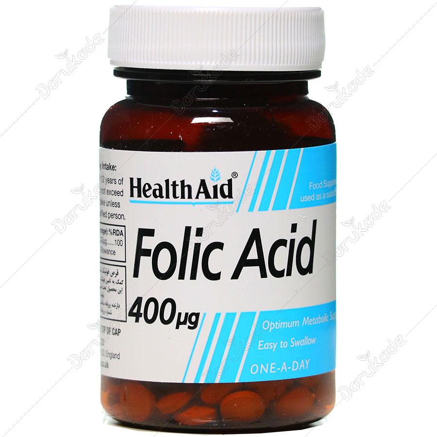 فولیک اسید 400 میکروگرم