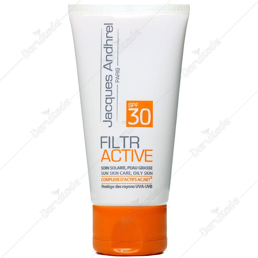 ضد آفتاب فیلتر اکتیو بی رنگ SPF30